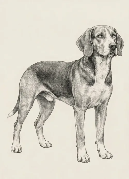 Sabueso Tricolor Serbio